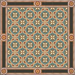Zementmosaikplatten